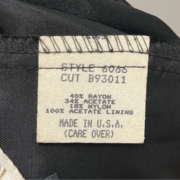 Vintage Cache black sequin mini pencil skirt size S - Picture 7 of 7